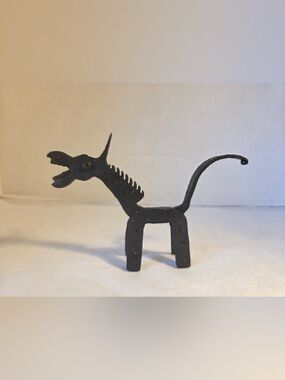 Recycled Metal Folk Art Donkey/Horse Farm Animal Unique